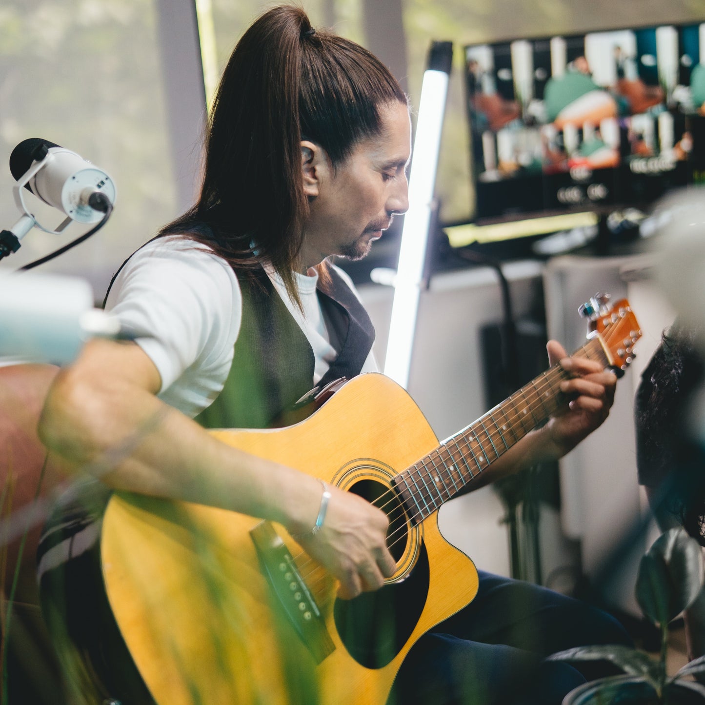 Experiencia grabación cover formato acústico 2 hrs